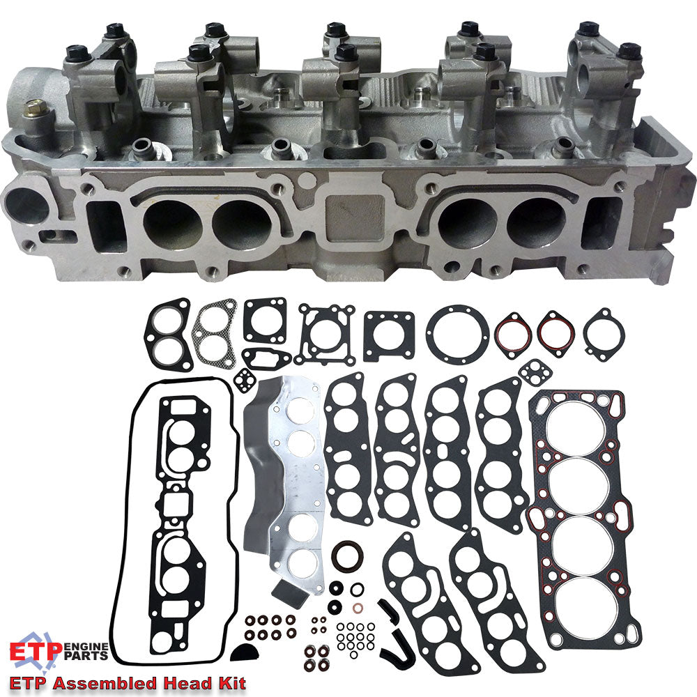 ETP's Assembled Cylinder Head Kit for Mitsubishi 4G64 Supplied with ETP Ultimate VRS