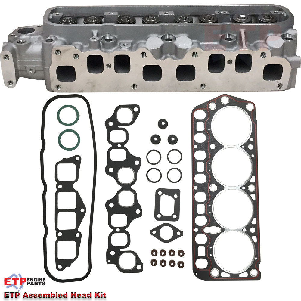ETP's Assembled Cylinder Head Kit for Toyota 4Y Supplied with ETP Ultimate VRS