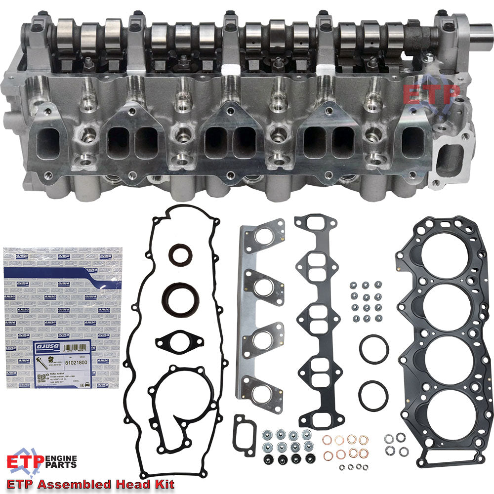 ETP's Assembled Cylinder Head Kit for Mazda WL (WLT) for Mazda B2500 and E2500 + Ford Courier