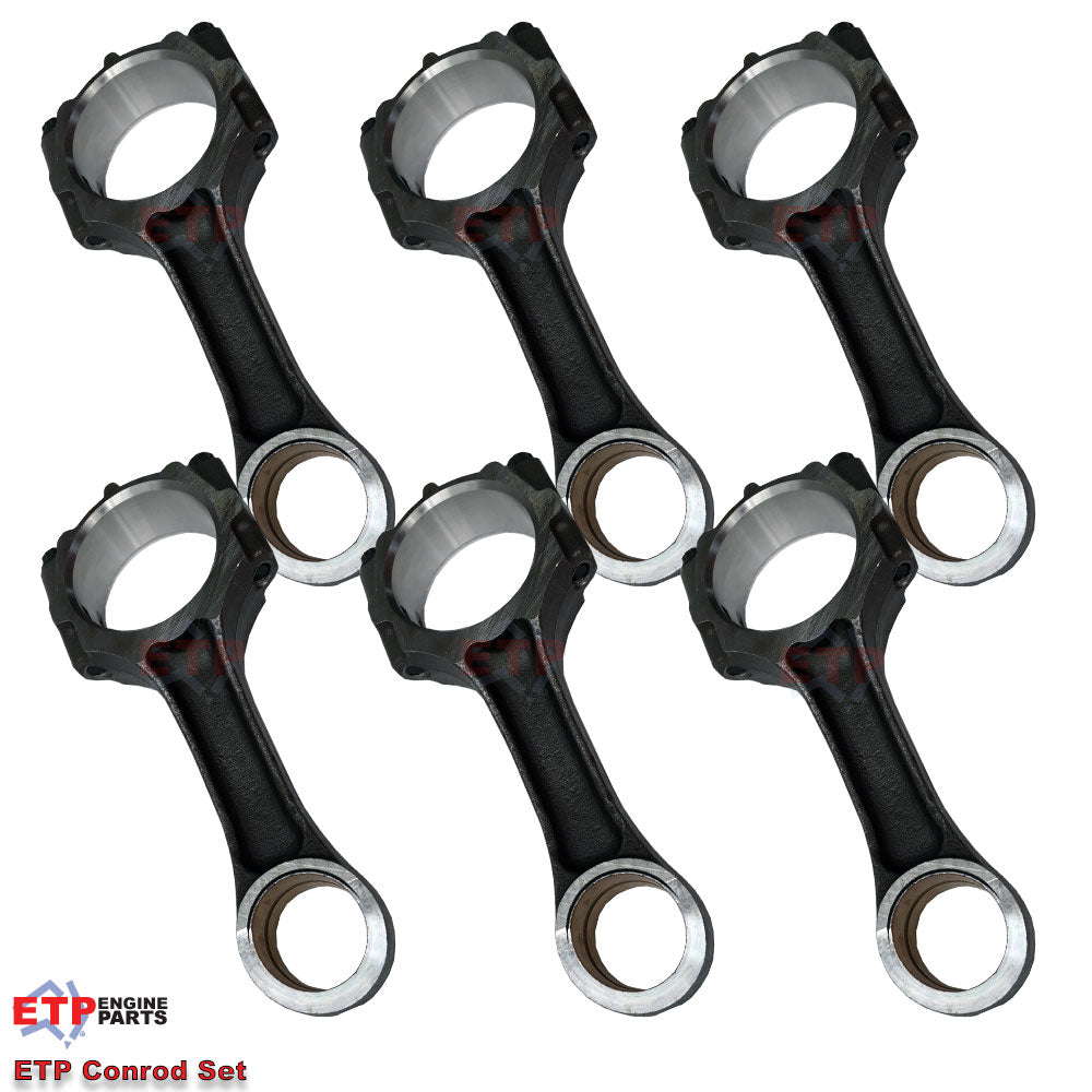ETP's Conrod Set (6 Rods) to Suit Toyota 1HDFTE (1HD-FTE) 4.2L Diesel Land Cruiser 4164ccv