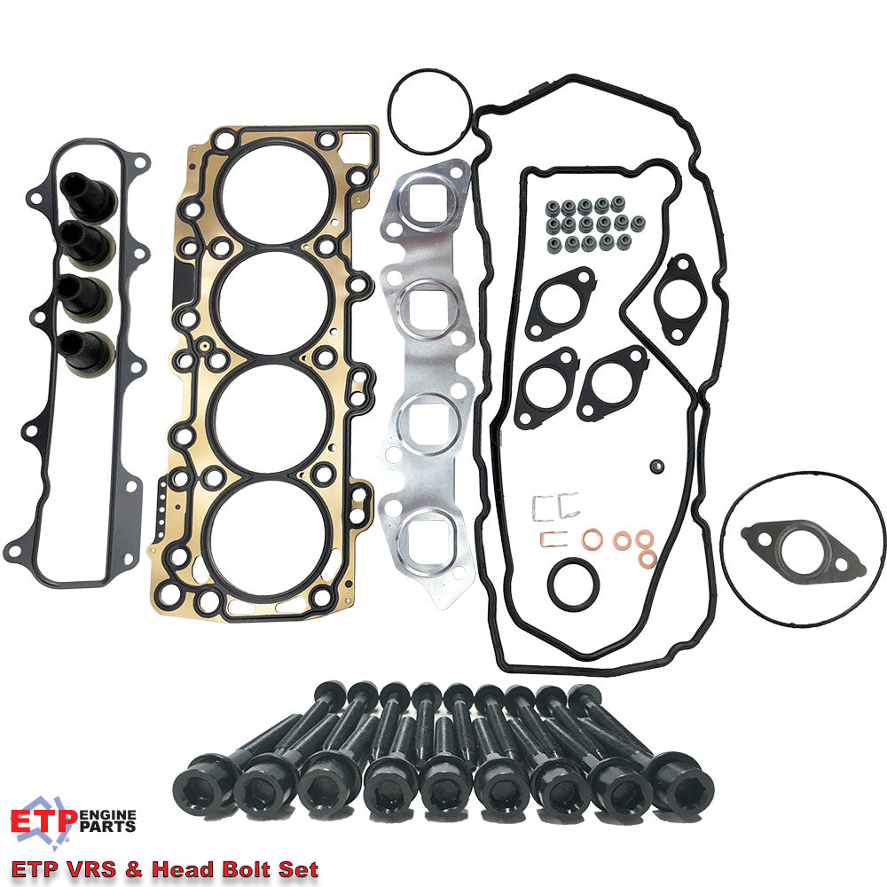 ETP Ultimate VRS Gasket Set and Head Bolt Set for Nissan YD25 5XO Late