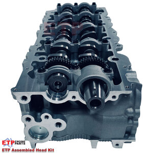 ETP's Assembled Cylinder Head Kit for Toyota Prado 3.0L Diesel 1KD - includes ETP Ulitmate VRS gasket set and head bolts.