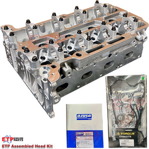 ETP's Assembled  Cylinder Head Holden Cruze 1.4 Turbo supplied with New VRS gasket set and head bolts