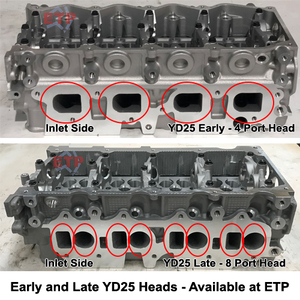 YD25 Early and Late Cylinder Head Differences main image
