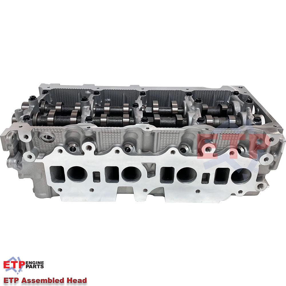 ETP's Assembled Cylinder Head for Nissan Navara 2.5L Diesel YD25 5X0 Late - Complete with Camshafts and Buckets