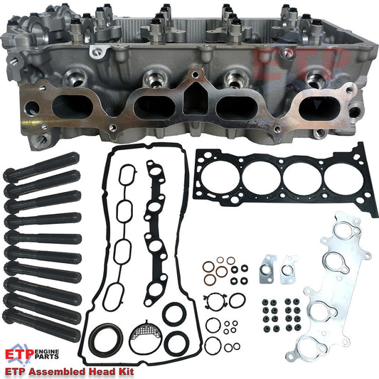 ETP's Assembled Cylinder Head Kit for Toyota 2TR Supplied with ETP Ultimate VRS and Head bolts