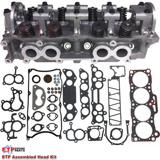 ETP's Assembled Cylinder Head Kit for Mazda FE 2.0L Petrol (8 Valve Engine) for Mazda E2000 & B2200 and Ford Courier or Econ Supplied with ETP Ultimate VRS