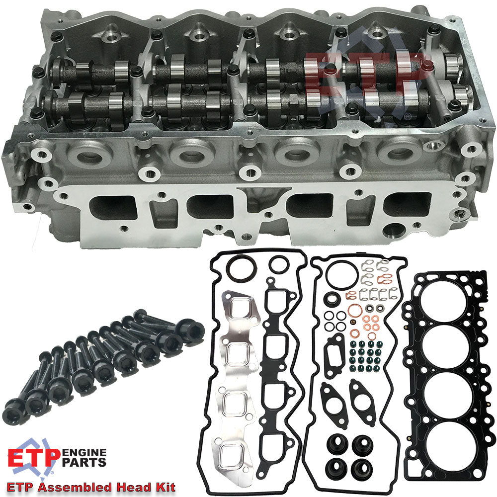 ETP's Assembled Cylinder Head Kit for Nissan YD25 (4-Port)
