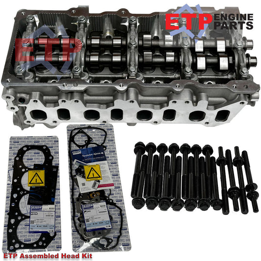 Assembled Cylinder Head Kit for Nissan ZD30 Common-rail Supplied with ETP Ultimate VRS