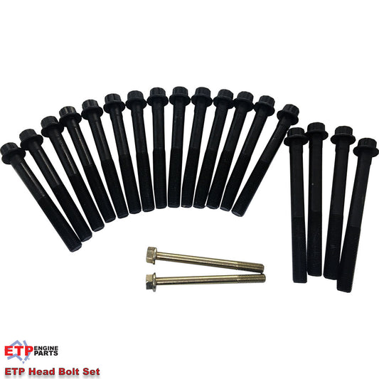 ETP's Head Head Bolt Kit for Mitsubishi 2.8L Diesel 4M40 Turbo and Non-Turbo Engine