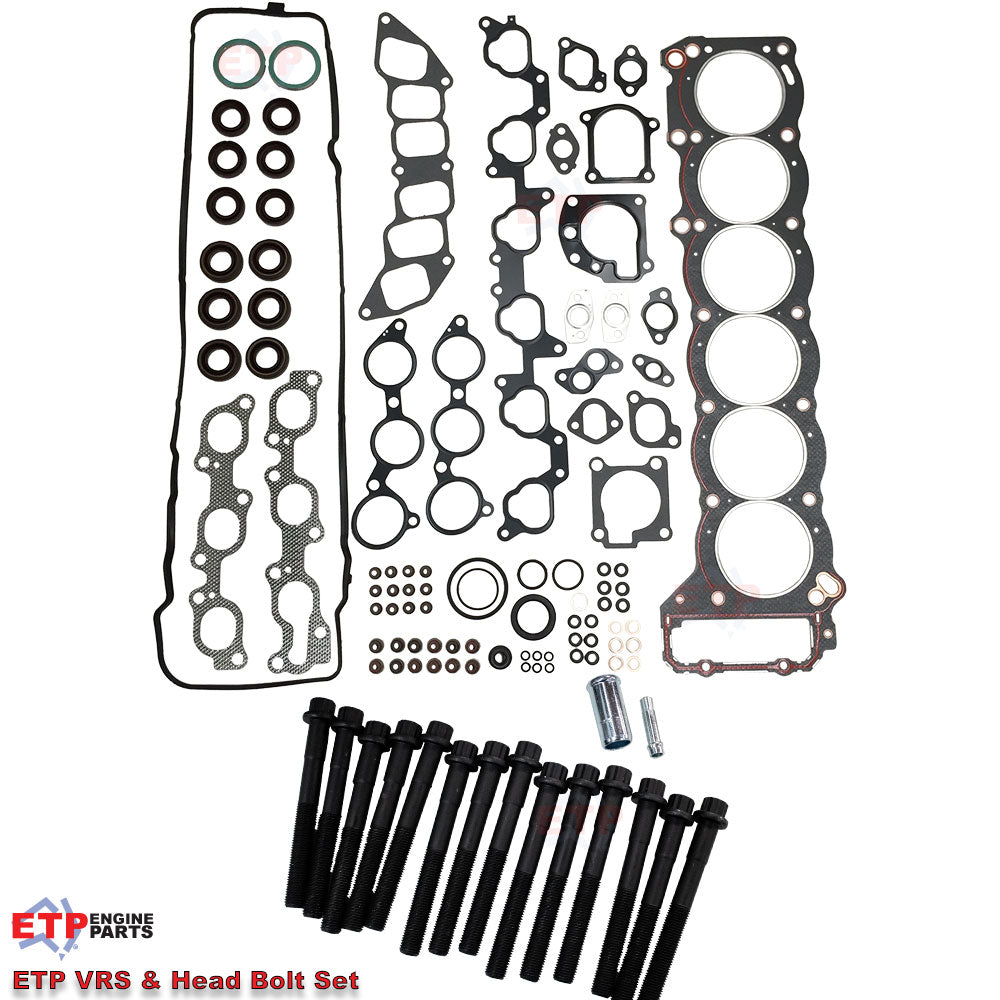 ETP Ultimate VRS Gasket Set and Head Bolt Kit for Toyota 1FZ-100 and 1FZ-80