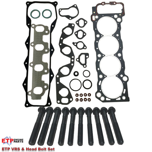 ETP Ultimate VRS Gasket Set and Head Bolt Set for Toyota 2RZ
