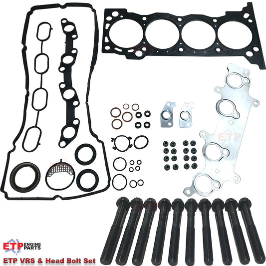 ETP Ultimate VRS Gasket Set and Head Bolt Set for Toyota 2TR